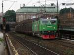 Rc2 1101 mit einem kurzen Gterzug in Stockholm.