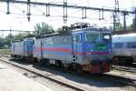 GC Rc4 1194 und GC Rc3 1044 am 25.7.2008 in Sundsvall C.