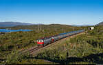 SJ Rc6 1324 & 1328 / Vässijaure, 29. August 2025<br>IC 96 Luleå - Narvik