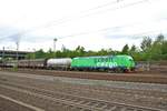 GREEN Cargo Br 5405 am 16.07.19 in Hamburg Harburg vom Bahnsteig aus fotografiert