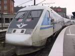 Swedische X2000 am Kopenhagener hauptbahnhof