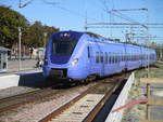 Ankunft vom X61 057 aus Simrishamm,am 18.September 2020,in Ystad.