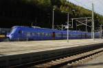 Lirex x61 Skanetrafiken Schweden 07.10.2009 im Grenzbahnhof Bad Schandau  Schs.