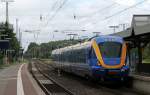 Triebwagen 62008 f�r Schweden in B�tzow 9.8.11