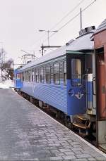 Zweite Klasse Wagen on Narvik (Norwegen) 20-04-1993.