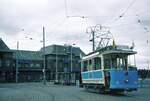 Göteborg 05-08-1979_Tram historischer Tw 15 Centralstation
