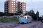 Göteborg GS SL 3 (Tw 517) Högsbotorp am 26. September 1971.