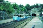 Göteborg 05-08-1979 Linie 7 [766] Außenstrecke mit Tunnel