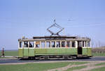 Malmö Malmö Stads Spårväger: Museumstriebwagen 12 (heute: 20; ASEA 1907) Sibbarp am 7. Mai 1970. - Scan eines Farbnegativs. Film: Kodak Kodacolor X.