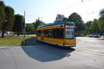 Am 19.09.2014 wurde diese Straßenbahn in Norrköping aufgenommen.