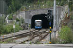 Tunnelausfahrt -    Tvärbanan, Alvik.