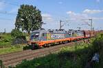 Hector Rail 242 503 (182 503)  BALBOA  und 242 531 (182 531)  LA MOTTA  mit Erzzug Hamburg-Waltershof Hansaport - Dillingen/Saar (Bohmte-Stirpe, 24.08.2022).