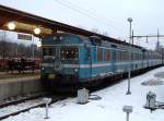 Pendeltag 3045 nach Mrsta am 14.01.2006 in der Endstation Sdertlje C.