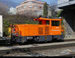 RhB - Rangierlok Geaf 2/2  20607 in Chur am 05.03.2023
