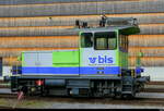 BLS - Rangierlok Tea 245 022-9 abgestellt im BLS Areal in Bönigen am 01.11.2025 ..