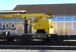 Selbstfahrender Kran der SBB X Tm 1/2 91566 ( Erbauer Aebi/Regensdorf..