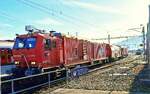 CJ Bf Glovelier__Auch ein Lösch- und Rettungszug der SBB passiert gelegentlich den Bf Glovelier.