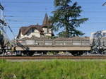 SBB - Dienstwagen Xns 40 85 95 60 730-2 abgestellt im Bahnhofsareal von Lyss am 10.04.2017