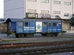 SBB - Dienstwagen in Blau Xs 40 85 95 48 441-6 abgestellt ion Herzogenbuchsee am 03.04.2018