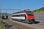 XTmass 99 85 9160 001-5 Infrastrukturdiagnose durchfährt den Bahnhof Gelterkinden.