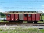 SBB - Diesntwagen X 40 85 94 48 402-9 in Lwenberg am 07.07.2008