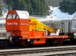 Furrer & Frei - Dienstfahrzeug VTms 40 85 95-81 601-3 abgestellt in Gschenen am 08.04.2009