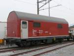 SBB - Dienstwagen Xas  80 85 98 22 101-4 in Biel am 12.03.2011