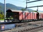 SBB - Dienstwagen Xs 40 85 95 02 407-1 abgestellt in Egerkingen am 15.07.2011