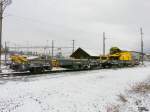 BB - Dienstwagen Xs 99 85 93 51 003-0 abgestellt im Gterbahnhof Biel am 03.02.2013 ..