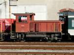 SBB - Tm 2/2 9684 in Betriebsareal des SBB IW Biel am 16.09.2012 ..