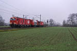 Der SBB Lösch- und Rettungszug bei Langenthal unterwegs am 16.