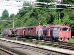 Lschzug der SBB am 22.07.2001 in Rorschach.