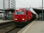 SBB - LRZ  XTmas 99 85 917 4 002-7 bei der durchfahrt im Bahnhof Prattelen am 02.05.2013