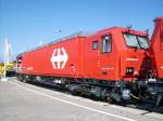 Der  Gertewagen  des SBB-Lschzuges auf der Innotrans am 28.09.08.