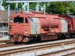 SBB - Lschzug Xas 80 85 98 02 300-6 im Bahnhofsareal von St.Gallen/St.Fieden am 03.09.2008