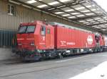 SBB - LRZ XTmas 99 85 917 4 006-8 im Areal des IW Biel ..Foto vom 10.08.2014 ..