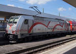 DB/SBB: BR 146 227-4 in Basel Badischer Bahnhof am 5.