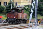 Die SBB Ee 3/3 16406 steht in Bellinzona(CH).
Aufgenommen vom Bahnsteig 3 in Bellinzona(CH). 
Am Abend vom 28.7.2019.