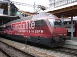 Mit EC 133 Basel-Mailand ist am 27.05.2007 die SBB Re 460 094-6 in Bern angekommen.