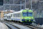 Nachschuss auf den Ausfahrenden RBDe 565 741  Marin-Epagnier  als Zusatz-RE nach Bern.