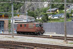 Altbaulok 183 der BLS am 23.5.2025 im Bahnhof Brig.