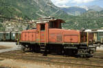 SBB Ee 3/3 16369 in Brig, 14.08.1988 - Scan vom Dia