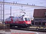 EM-Polen 1116 087 - 6, neuerdings mit PKP-Intercity Werbung auf dem Lack.
Buchs SG 28.04.08 