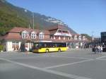 Hier eine Aufnahme des Bahnhofes Interlaken Ost am 1.10.