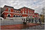 Bahnhof Lugano in neuem Kleid.