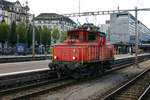 Rangierlok E 3/3 16409 der SBB am 08.09.2007 im Hbf. Luzern.