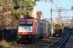 Beacon Rail Leasing 185 591 (im Leiheinsatz für EDG - Eisenbahndienstleister) // Rheinfelden (CH) // 18. Februar 2023