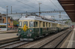 Verein Pendelzug Mirage BDe 4/4 II 201 am 17. September 2016 auf der Rückfahrt von Schaffhausen bei der Einfahrt in den Bahnhof Winterthur.