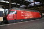 460 090-4 im Bahnhof von Basel SBB aufgenommen am 03.01.2010