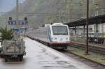 Einfahrt eines ETR 470 nach Milano in Bellinzona.07.03.12